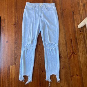L'AGENCE High Line High-Rise Distressed Jeans